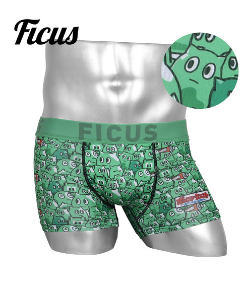 フィークス FICUS ポンコツクエスト コラボ メンズ ボクサーパンツ 【メール便】 cts