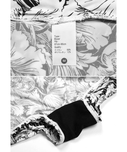 グレイブボールト Gravevault FLOWER レディース ボクサーショーツ 【メール便】