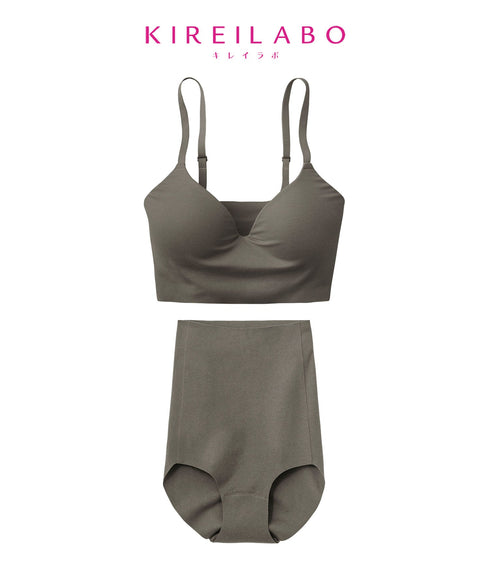 グンゼ GUNZE KIREILABO Fitte レディース ブラ&ショーツ 上下セット