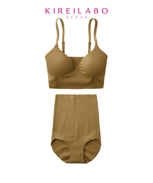 グンゼ GUNZE KIREILABO Fitte レディース ブラ&ショーツ 上下セット