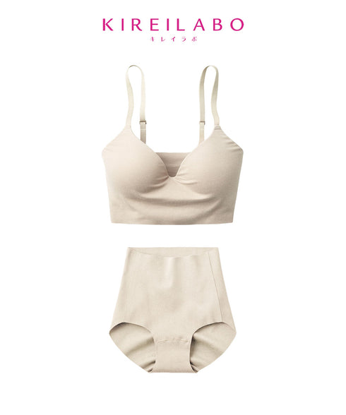 グンゼ GUNZE KIREILABO Fitte レディース ブラ&ショーツ 上下セット