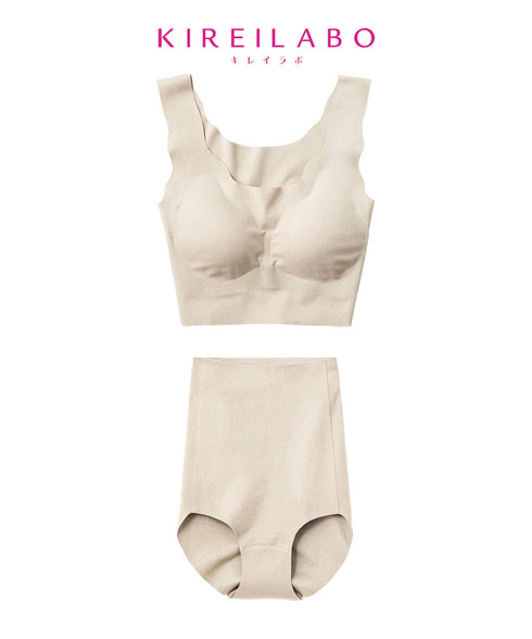 グンゼ GUNZE KIREILABO Fitte レディース ナイトブラ&ショーツ 上下セット|下着 セットアップ おしゃれ 人気 クリスマス プレゼント 彼女