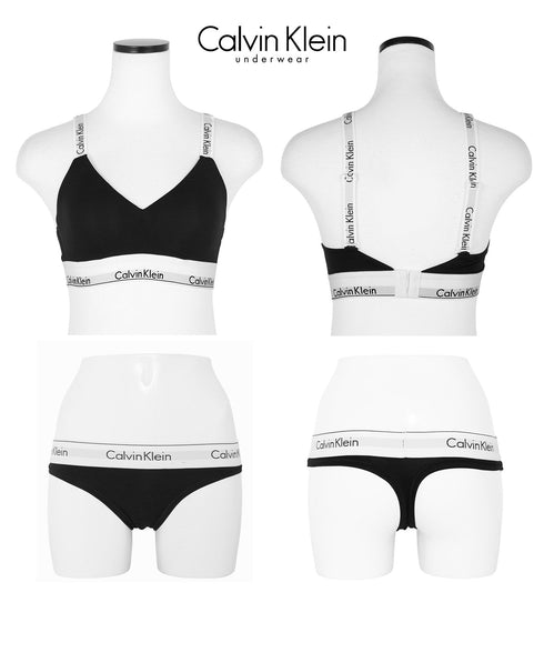 カルバンクライン Calvin Klein Modern Cotton レディース ブラ&ショーツ 上下セット