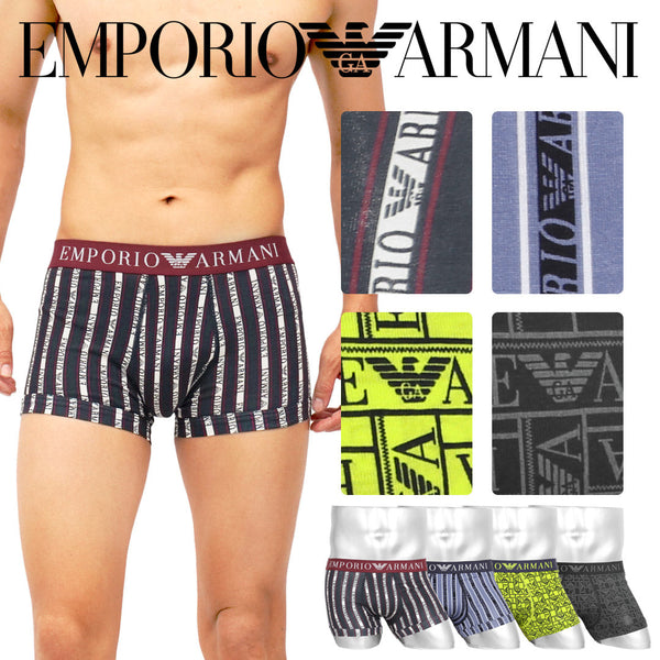 エンポリオ アルマーニ EMPORIO ARMANI ALL OVER LOGO メンズ ボクサーパンツ OUTLET SALE_F cts