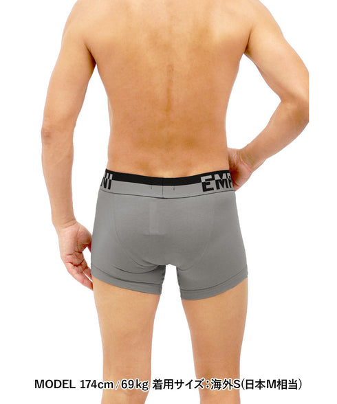 エンポリオ アルマーニ EMPORIO ARMANI MEGALOGO メンズ ロングボクサーパンツ OUTLET SALE_F cts