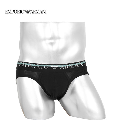 エンポリオ アルマーニ EMPORIO ARMANI UNDERLINED LOGO メンズ ブリーフ 【メール便】 OUTLET SALE_F cts