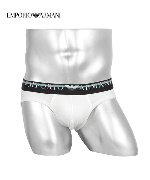 エンポリオ アルマーニ EMPORIO ARMANI UNDERLINED LOGO メンズ ブリーフ 【メール便】 OUTLET SALE_F cts