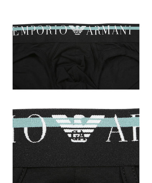 エンポリオ アルマーニ EMPORIO ARMANI UNDERLINED LOGO メンズ ブリーフ 【メール便】 OUTLET SALE_F cts