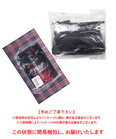 エンポリオ アルマーニ EMPORIO ARMANI 【2枚セット】TARTAN GIFT BOX メンズ ブリーフ cts