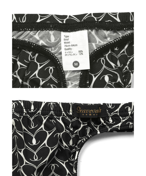 グレイブボールト Gravevault graphicheart メンズ Tバック 【メール便】