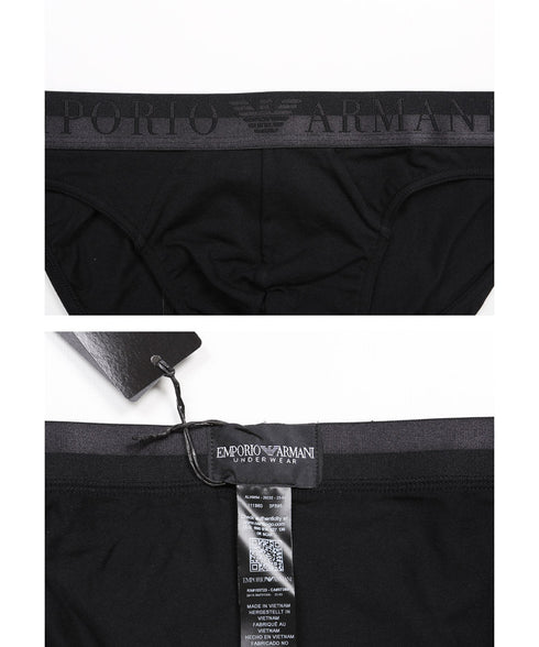 エンポリオ アルマーニ EMPORIO ARMANI SHINY LOGO メンズ ブリーフ OUTLET SALE_F cts