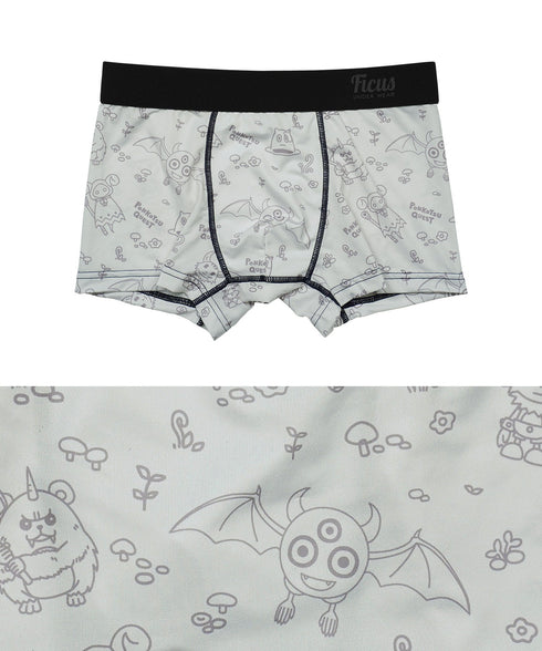 フィークス FICUS ポンコツクエスト コラボ メンズ ボクサーパンツ 【メール便】|下着 キャラクター おしゃれ 人気 クリスマス プレゼント 彼氏 cts