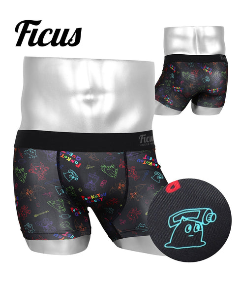 フィークス FICUS ポンコツクエスト コラボ メンズ ボクサーパンツ 【メール便】 cts