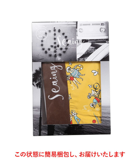 シーング Seaing MOM&DAD メンズボクサーパンツ