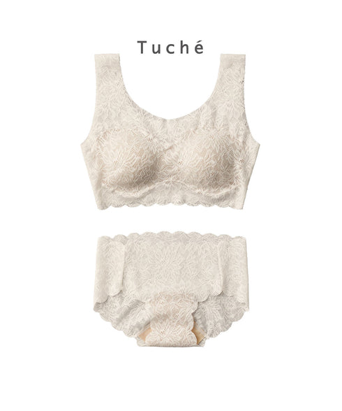 グンゼ GUNZE Tuche cherish moon レディース ブラ&ショーツ 上下セット