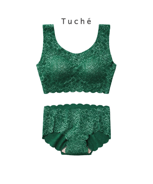 グンゼ GUNZE Tuche cherish moon レディース ブラ&ショーツ 上下セット