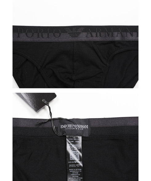 エンポリオ アルマーニ EMPORIO ARMANI 【ワケあり】SHINY LOGO メンズ ブリーフ 【メール便】 OUTLET SALE_F cts