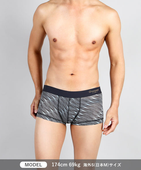 グレイブボールト Gravevault DOMINO メンズ ローライズ ボクサーパンツ 【メール便】