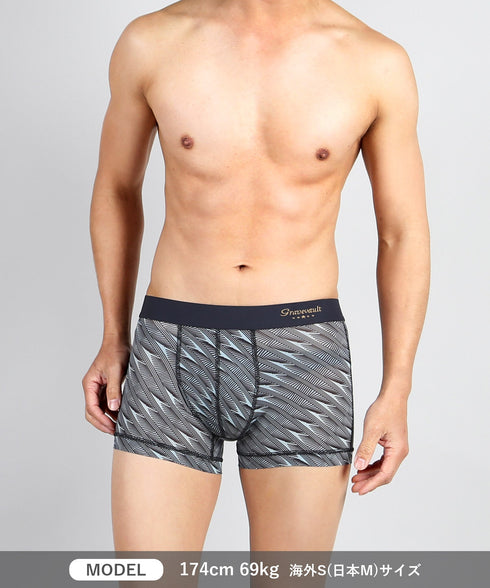グレイブボールト Gravevault DOMINO メンズ ショート ボクサーパンツ 【メール便】