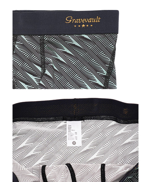 グレイブボールト Gravevault DOMINO メンズ ショート ボクサーパンツ 【メール便】