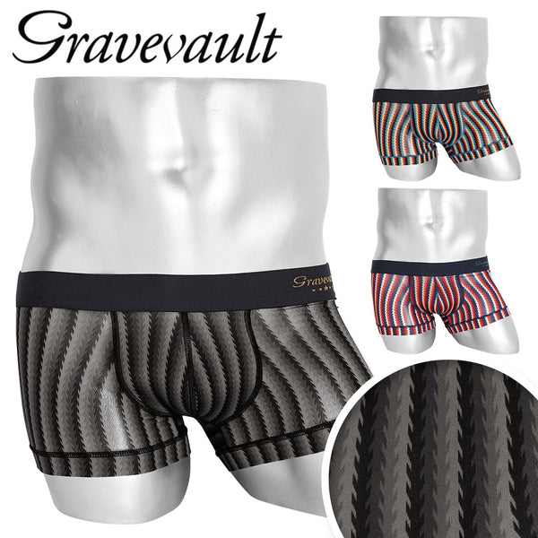 グレイブボールト Gravevault Forest メンズ ローライズ ボクサーパンツ 【メール便】