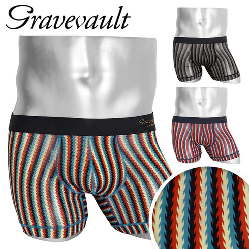 グレイブボールト Gravevault Forest メンズ ショート ボクサーパンツ 【メール便】