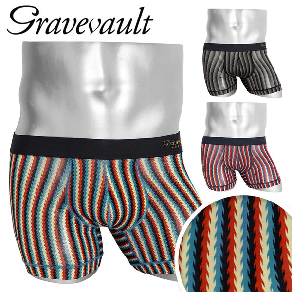 グレイブボールト Gravevault Forest メンズ ショート ボクサーパンツ 【メール便】