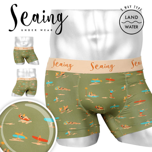 シーング Seaing BEACH PEOPLE メンズボクサーパンツ 【メール便】