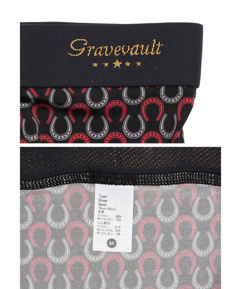 グレイブボールト Gravevault BATEI メンズ ローライズ ボクサーパンツ 【メール便】