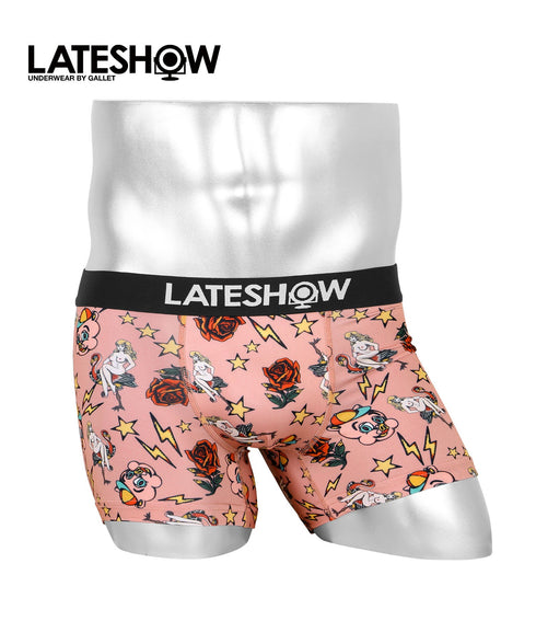 レイトショー LATESHOW wealth and fame メンズ ボクサーパンツ 【メール便】