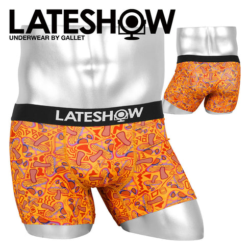 レイトショー LATESHOW mountain of mushrooms メンズ ボクサーパンツ 【メール便】