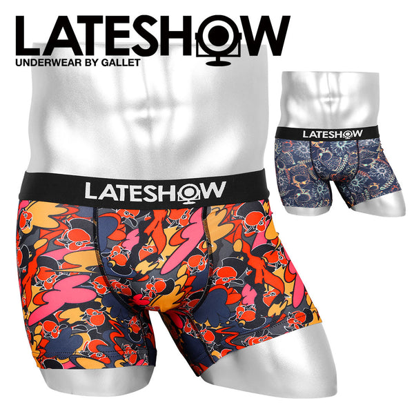 レイトショー LATESHOW Inside Head メンズ ボクサーパンツ 【メール便】