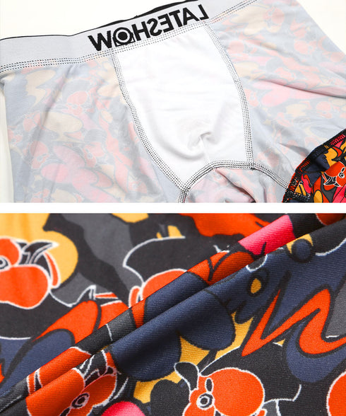 レイトショー LATESHOW Inside Head メンズ ボクサーパンツ 【メール便】