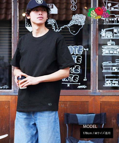 フルーツオブザルーム FRUIT OF THE LOOM 7oz 天竺 メンズ 半袖Tシャツ 【メール便】|ユニセックス おしゃれ 人気 クリスマス プレゼント 彼氏 cts