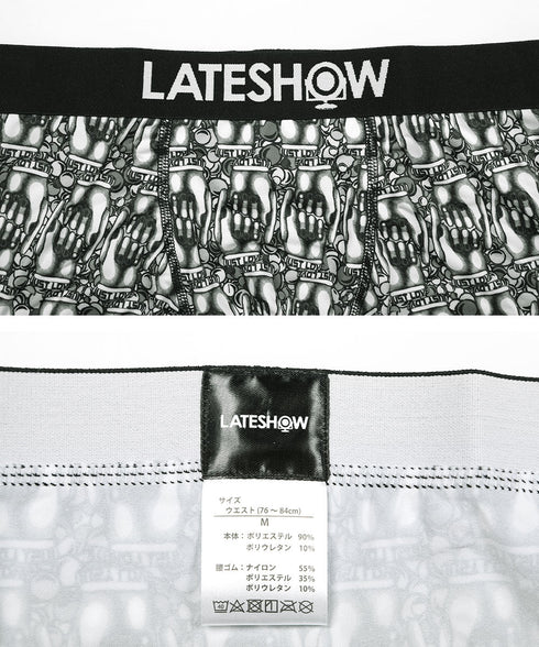 レイトショー LATESHOW hands メンズ ボクサーパンツ 【メール便】