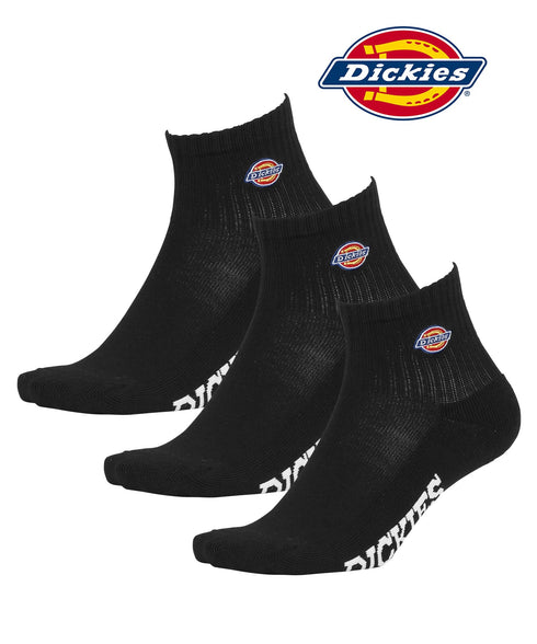 ディッキーズ Dickies 3足セット ロゴ刺繍底パイル レディース ソックス 【メール便】 cts