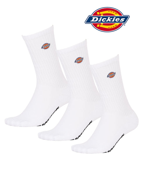 ディッキーズ Dickies 3足セット ロゴ刺繍底パイル レディース ソックス 【メール便】 cts