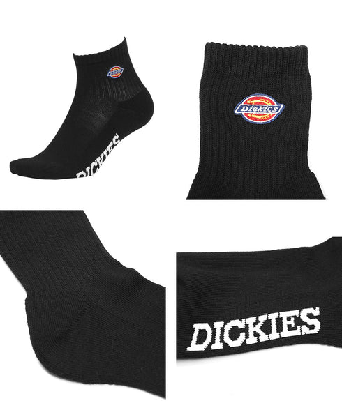 ディッキーズ Dickies 3足セット ロゴ刺繍底パイル レディース ソックス 【メール便】 cts