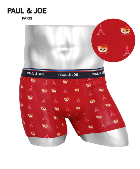 ポールアンドジョー PAUL&JOE ベアOlympicNounette 天竺アルビオンヌネット Cats and Bows メンズ ボクサーパンツ 【メール便】