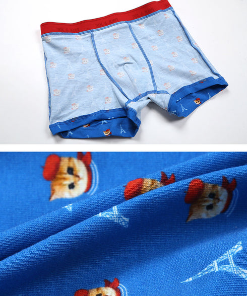 ポールアンドジョー PAUL&JOE ベアOlympicNounette 天竺アルビオンヌネット Cats and Bows メンズ ボクサーパンツ 【メール便】