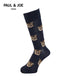 ポールアンドジョー PAUL&JOE ヌネットフェイス パリヌネット 刺繡 クルーソックス 【メール便】