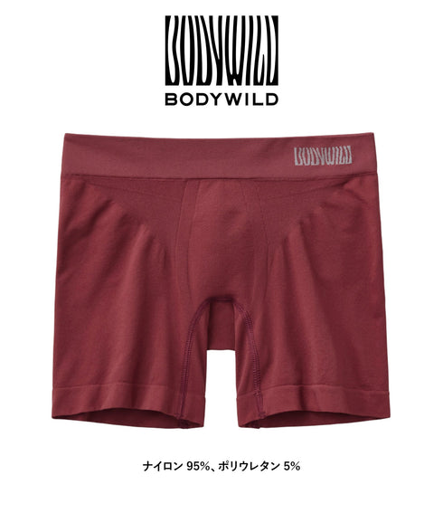 グンゼ GUNZE BODY WILD e-BOXER 成型 メンズ ロングボクサーパンツ 【メール便】