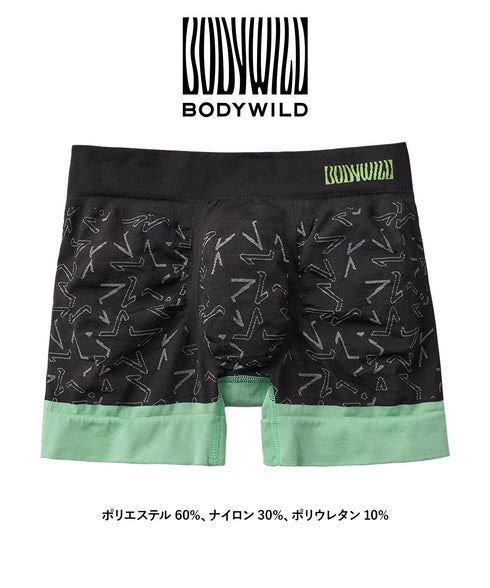 グンゼ GUNZE BODY WILD FASHION 3D-BOXER 成型 メンズ ボクサーパンツ 【メール便】 cts