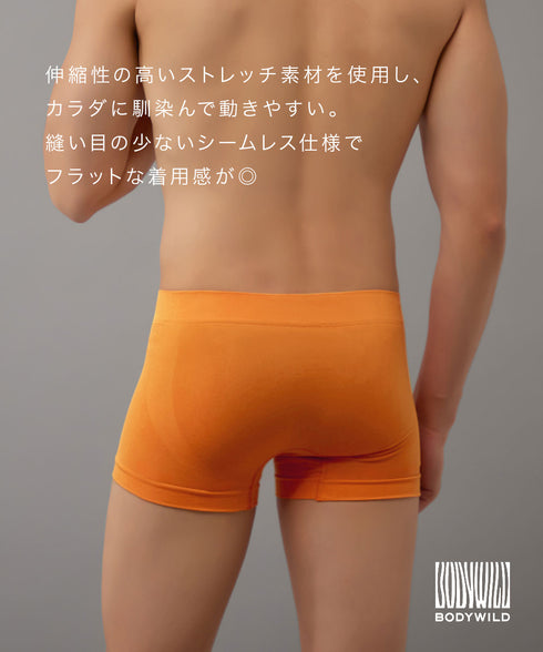 グンゼ GUNZE BODY WILD STANDARD 3D-BOXER 成型 メンズ ローライズボクサーパンツ 【メール便】