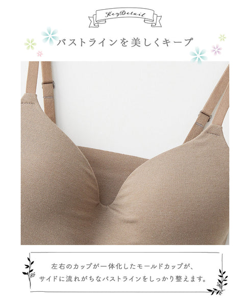 グンゼ GUNZE KIREILABO Fitte COOL レディース ノンワイヤーブラジャー