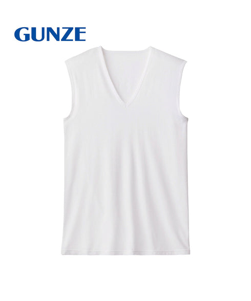 グンゼ GUNZE COOL MAGIC アセドロン ベア天 メンズ クルーネック半袖Tシャツ 【メール便】