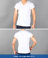 グンゼ GUNZE COOL MAGIC アセドロン ベア天 メンズ 汗とり付 Vネック半袖Tシャツ 【メール便】