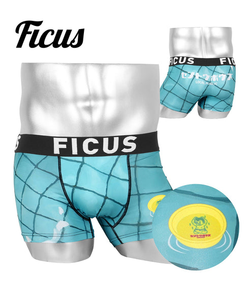フィークス FICUS sentoubouzu セントウボウズ コラボ 銭湯 温泉 サウナ メンズ ボクサーパンツ 【メール便】 cts