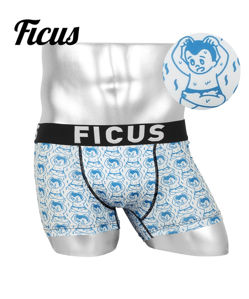 フィークス FICUS sentoubouzu セントウボウズ コラボ メンズ ボクサーパンツ 【メール便】|下着 銭湯 温泉 サウナ おしゃれ 人気 クリスマス プレゼント 彼氏 cts