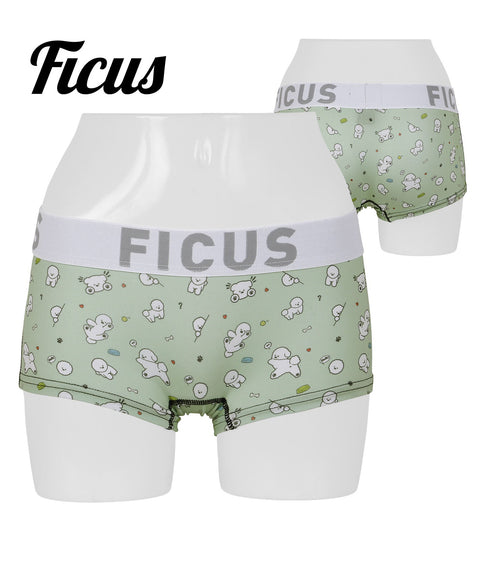 フィークス FICUS BichonFrize レディース ボクサーパンツ 【メール便】|下着 おしゃれ 人気 クリスマス プレゼント 彼氏 cts